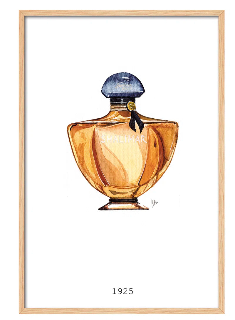 Objects Shalimar Parfum by Juan Carlos Arbex - Single Picture Frame Painting