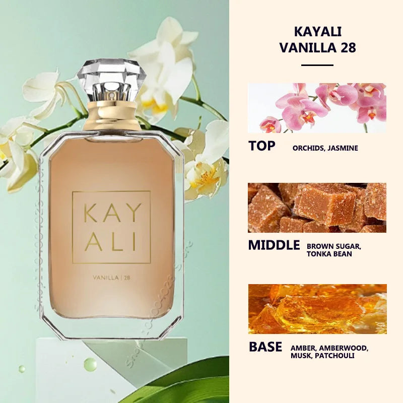 100ML Kayali Eau de Parfum Long-Lasting Fragrance For Unisex Arabic Perfume Middle Eastern Brand Perfumes