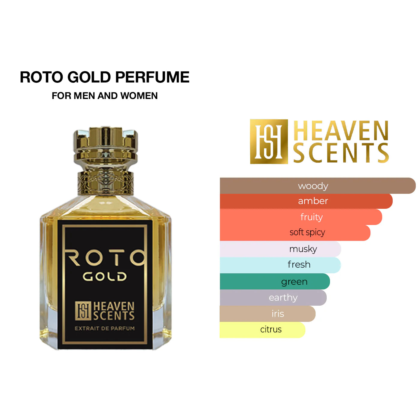 Roto Gold Perfume 100Ml Extrait De Parfum, by