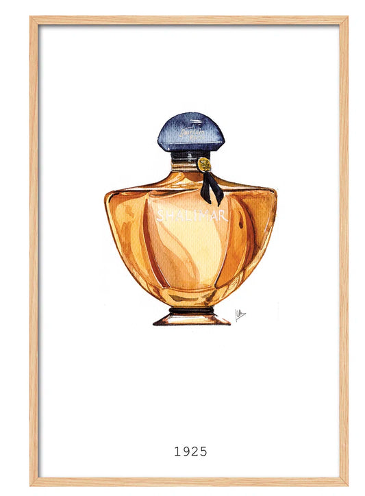 Objects Shalimar Parfum by Juan Carlos Arbex - Single Picture Frame Painting