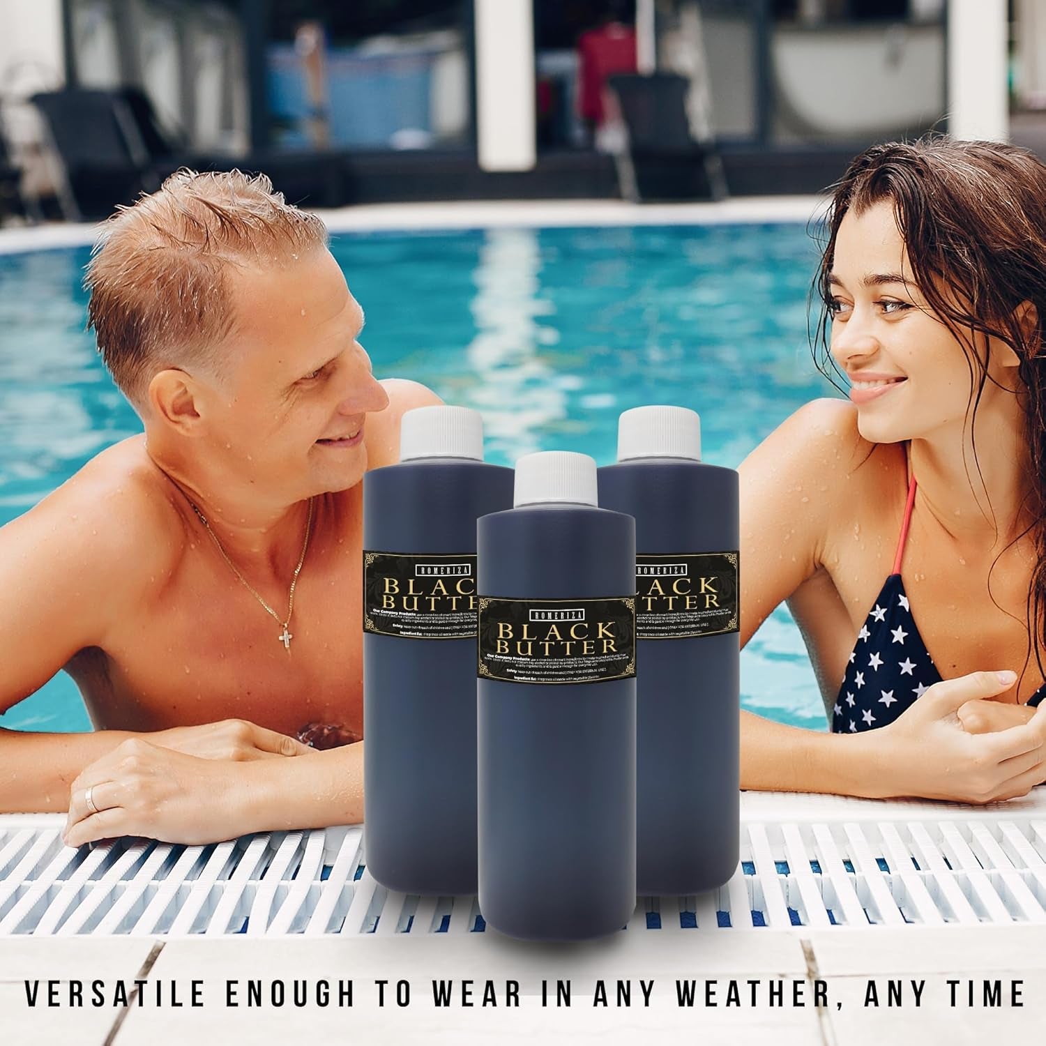 Perfume Black Butter Body Oil Scented Fragrance - Black Butter Oil Fragrance for Men - Body Long Lasting Perfume Oil -Uncut Scented Body Oil - 4 Oz (Pack of 1)