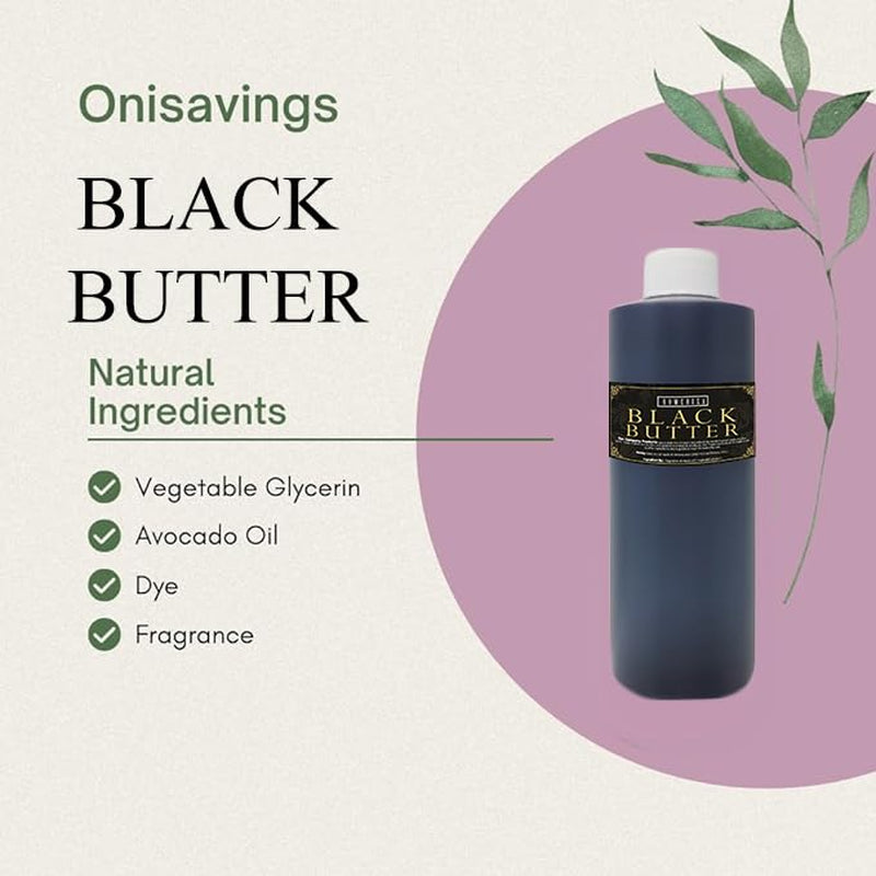 Perfume Black Butter Body Oil Scented Fragrance - Black Butter Oil Fragrance for Men - Body Long Lasting Perfume Oil -Uncut Scented Body Oil - 4 Oz (Pack of 1)