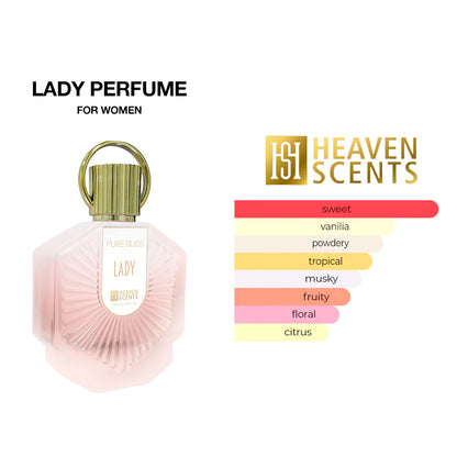 Pure Bliss Lady Perfume 100Ml by
