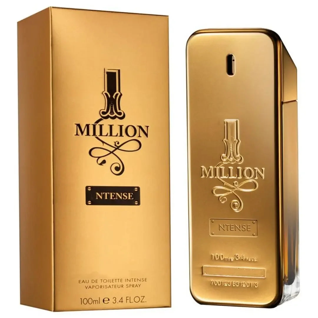 Perfume 100ml Golden Million Gold Brick Extrait - Men's Long-Lasting Woody Perfume Men's Perfume Pray Fragrance Cologne