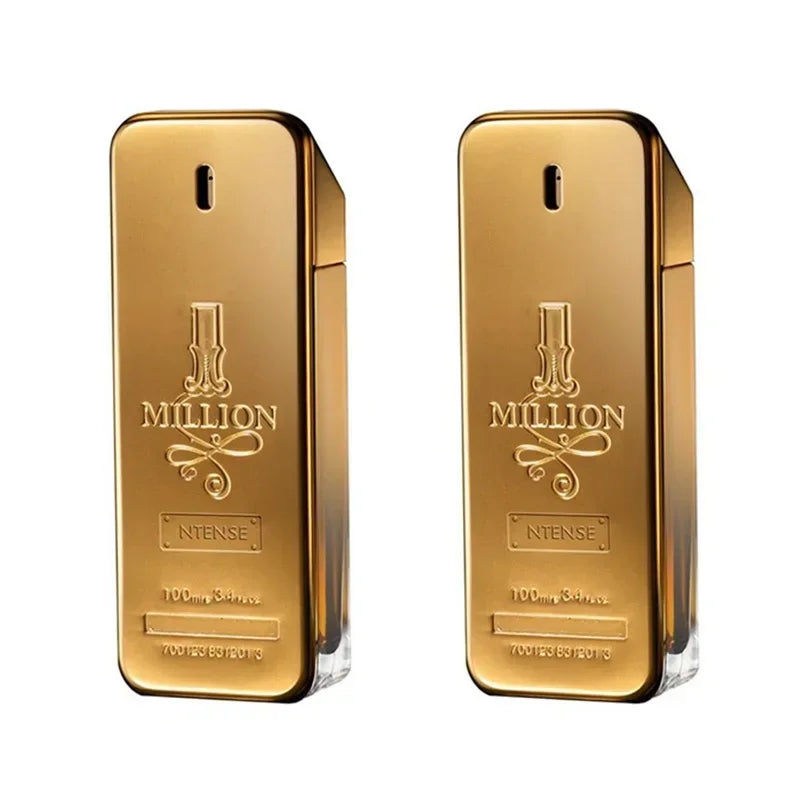 Perfume 100ml Golden Million Gold Brick Extrait - Men's Long-Lasting Woody Perfume Men's Perfume Pray Fragrance Cologne