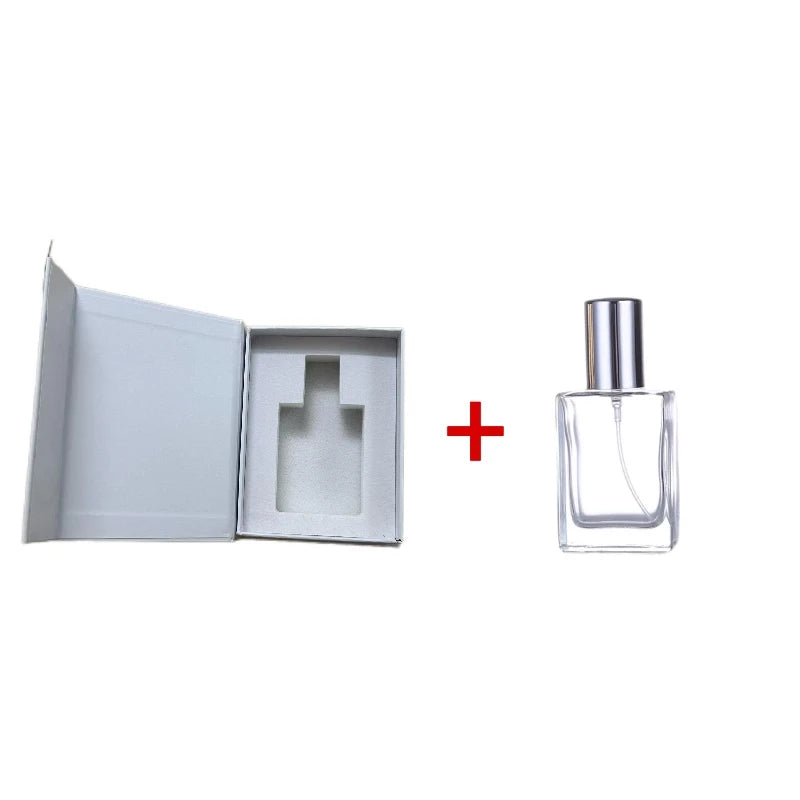 25Pcs 30ml Atomizer Perfume Bottle with Custom Logo Perfume Bottle with Packaging Gold/silver Perfume Box Packaging Wholesale