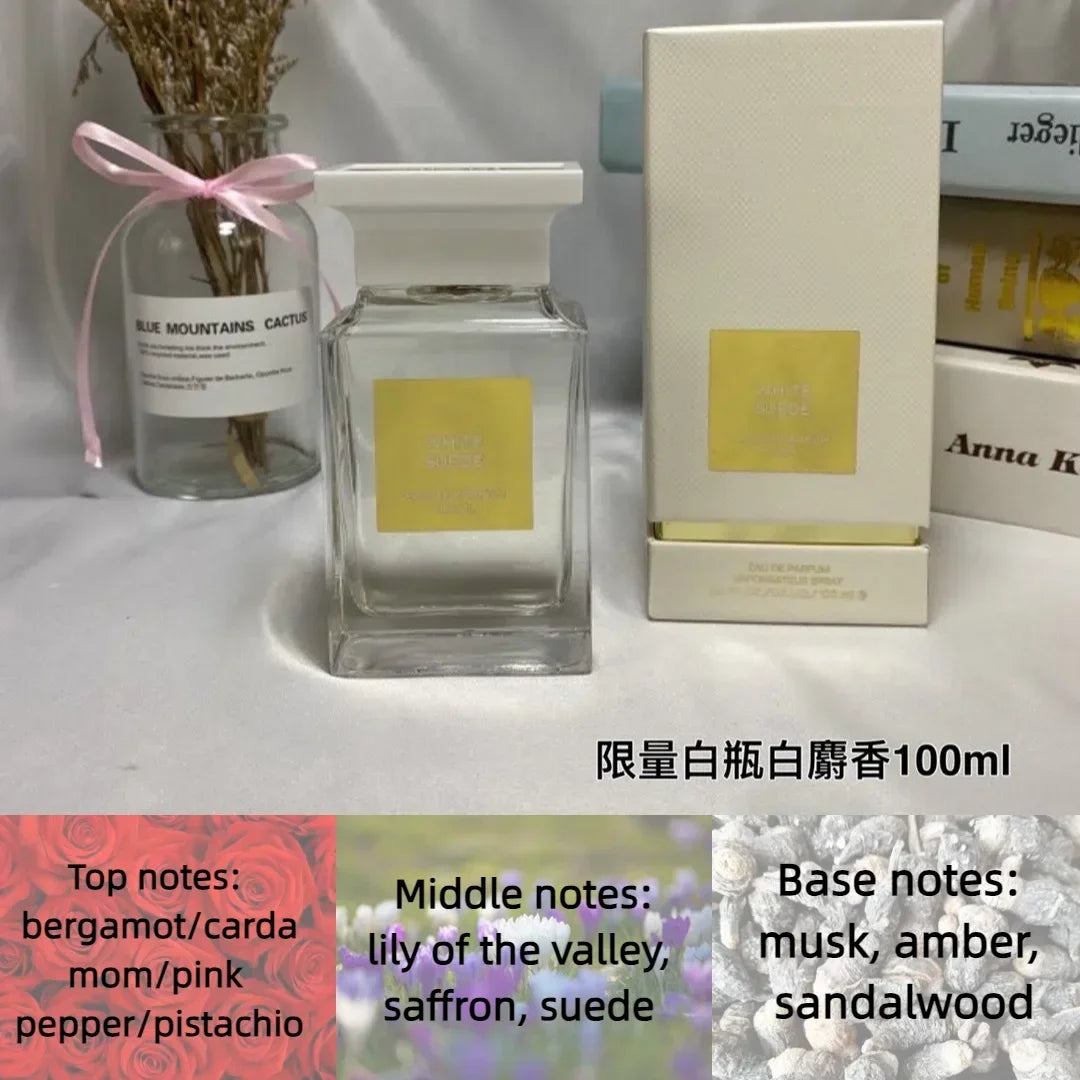 100ml Original Brand Perfume Women's Men's Perfumes Wood Rose Cherry Floral Scent Long Lasting Eau de Parfum Cologne Fragrance