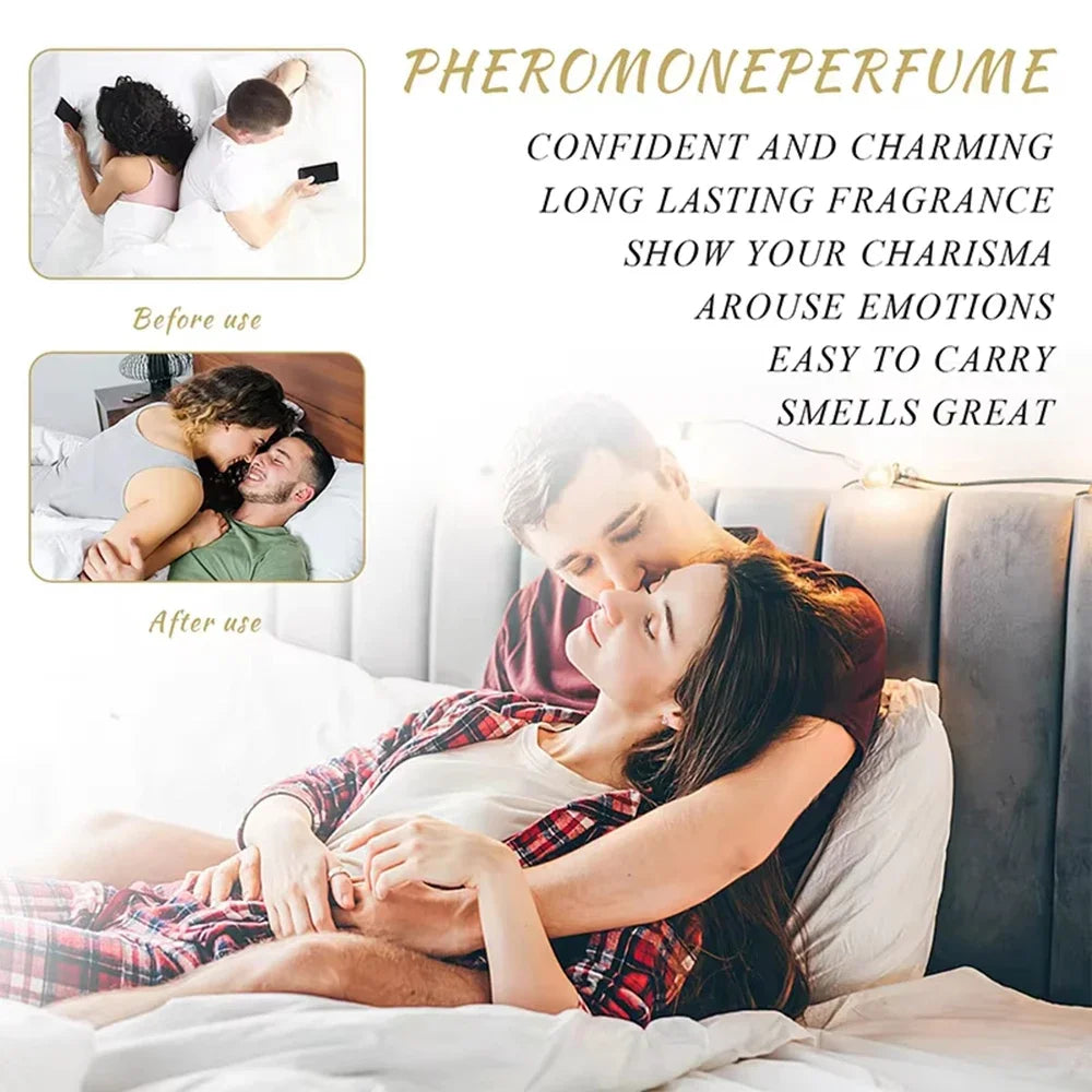 Pheromone Perfume Spray Men Parfume Intimate Partner Flirting Seduction Erotic Perfumes Sexy Fragrance Body Scent 100ML