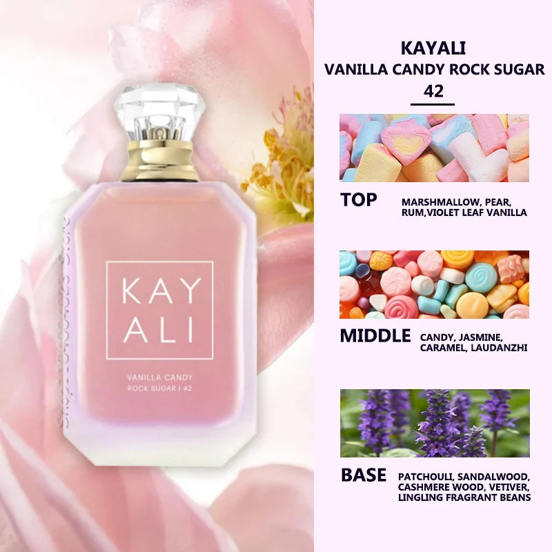 100ML Kayali Eau de Parfum Long-Lasting Fragrance For Unisex Original Arabic Perfume Middle Eastern Brand Perfumes