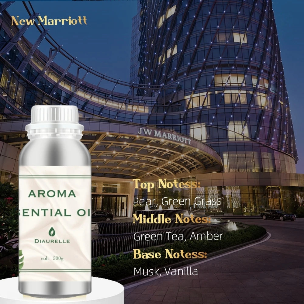 Perfume Hotel Essential Oil 500ML Home Air Freshener Pure plant essential oil Hotel Room Fragrance Diffuser Air Purifier