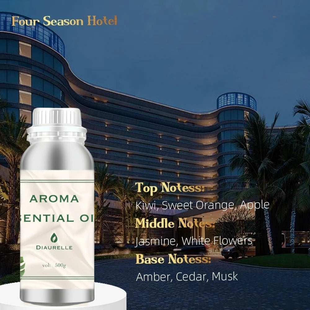 Perfume Hotel Essential Oil 500ML Home Air Freshener Pure plant essential oil Hotel Room Fragrance Diffuser Air Purifier