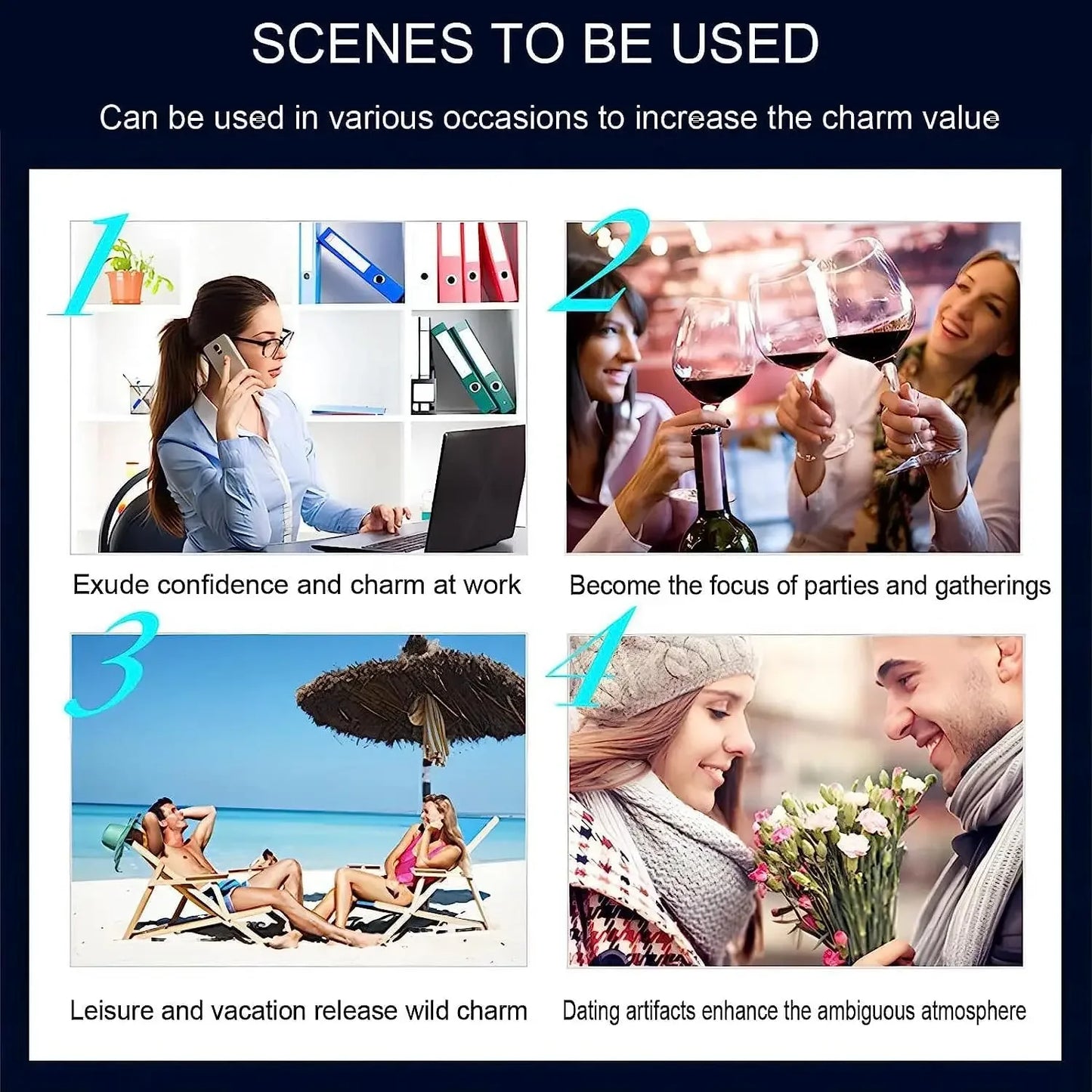 Pheromone Perfume Spray Men Parfume Intimate Partner Flirting Seduction Erotic Perfumes Sexy Fragrance Body Scent 100ML