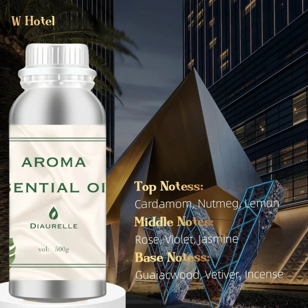 Perfume Hotel Essential Oil 500ML Home Air Freshener Pure plant essential oil Hotel Room Fragrance Diffuser Air Purifier