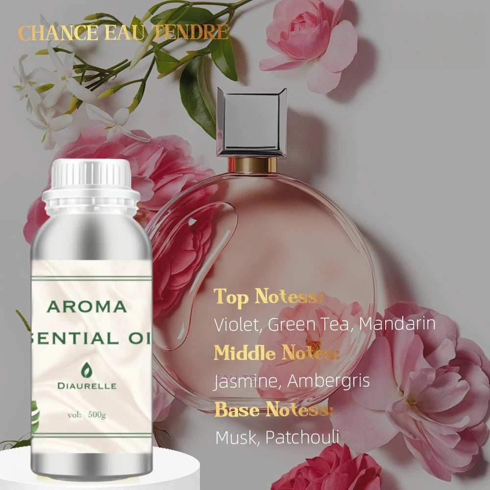 Perfume Hotel Essential Oil 500ML Home Air Freshener Pure plant essential oil Hotel Room Fragrance Diffuser Air Purifier