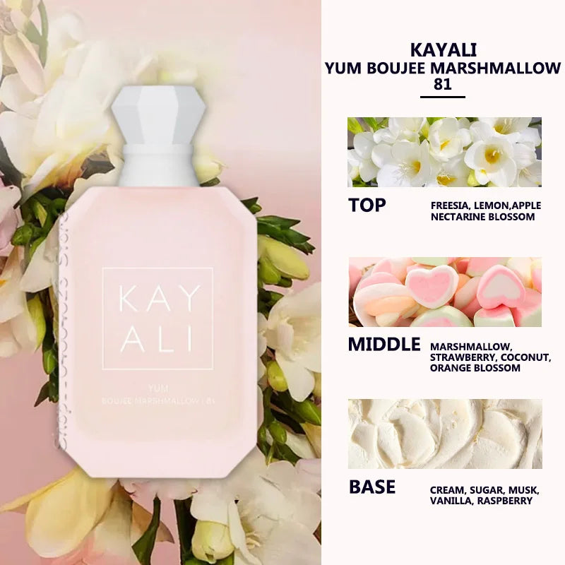 100ML Kayali Eau de Parfum Long-Lasting Fragrance For Unisex Original Arabic Perfume Middle Eastern Brand Perfumes