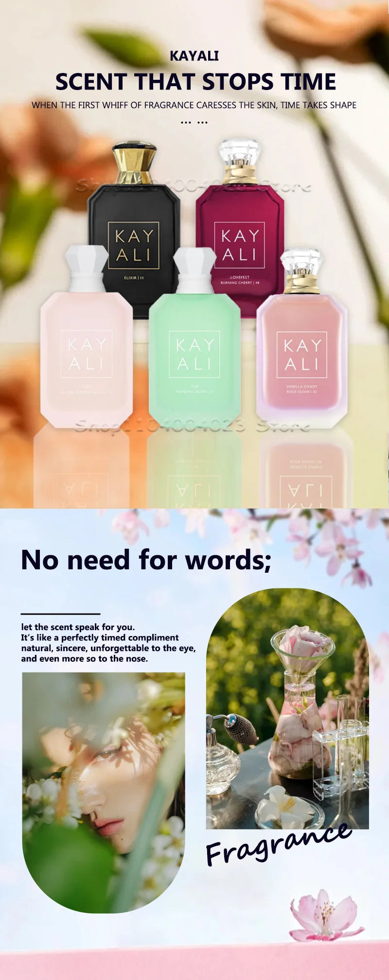 100ML Kayali Eau de Parfum Long-Lasting Fragrance For Unisex Original Arabic Perfume Middle Eastern Brand Perfumes