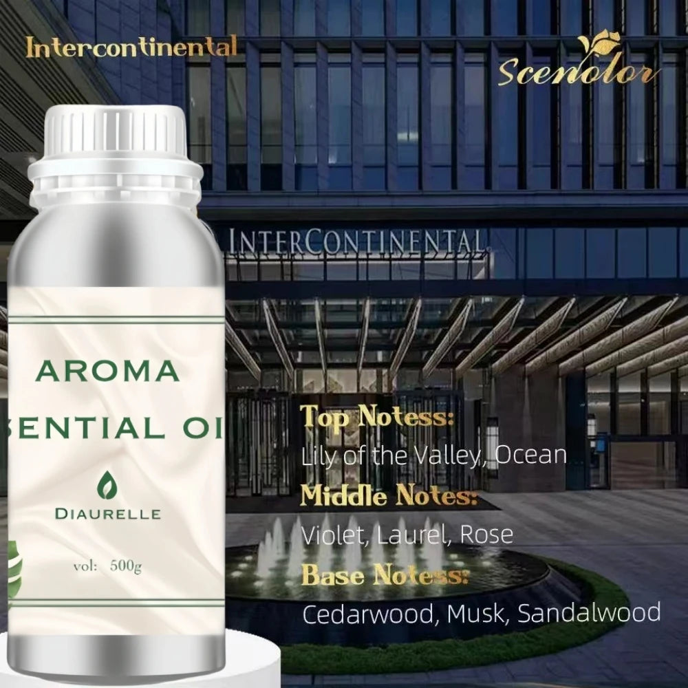 Perfume Hotel Essential Oil 500ML Home Air Freshener Pure plant essential oil Hotel Room Fragrance Diffuser Air Purifier