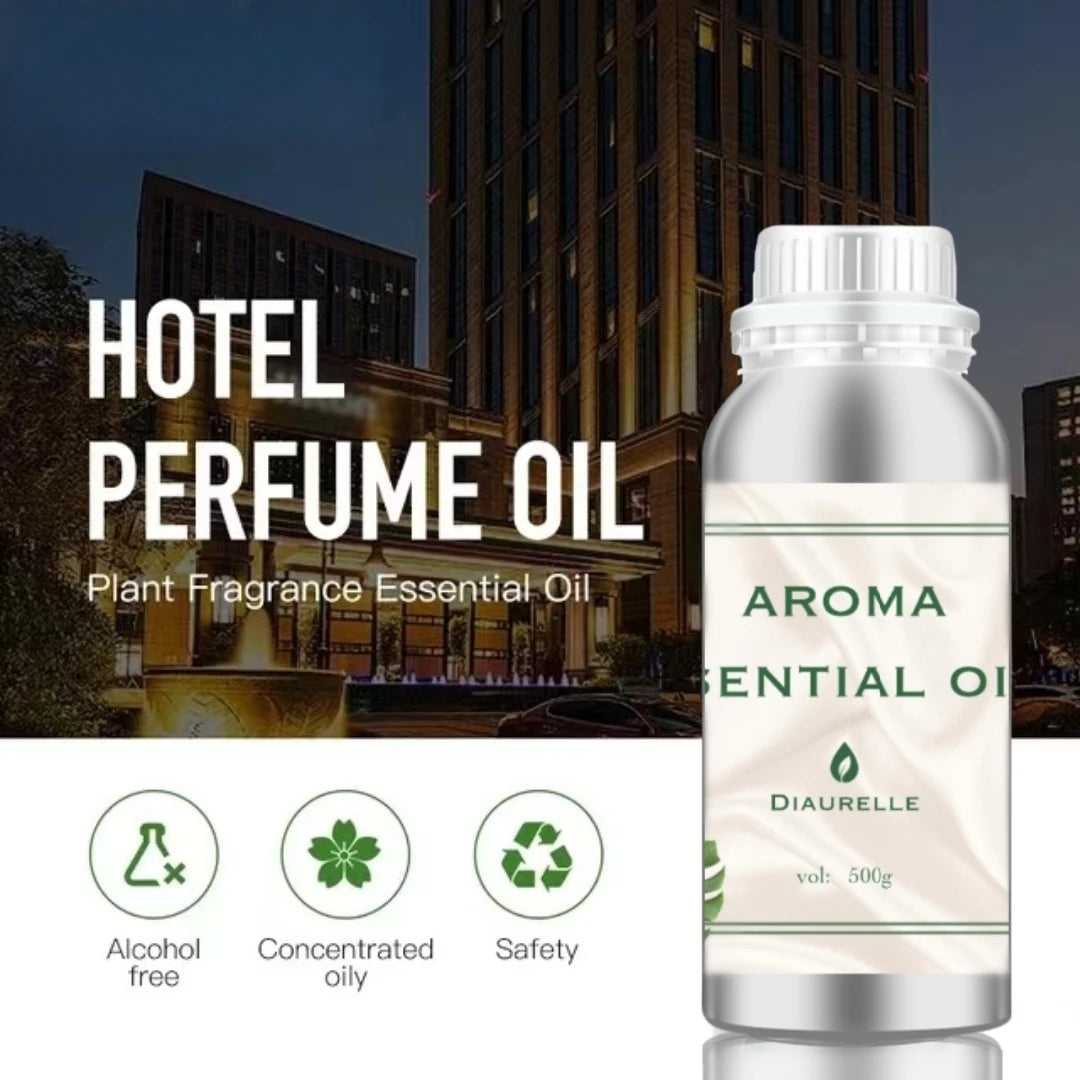 Perfume Hotel Essential Oil 500ML Home Air Freshener Pure plant essential oil Hotel Room Fragrance Diffuser Air Purifier