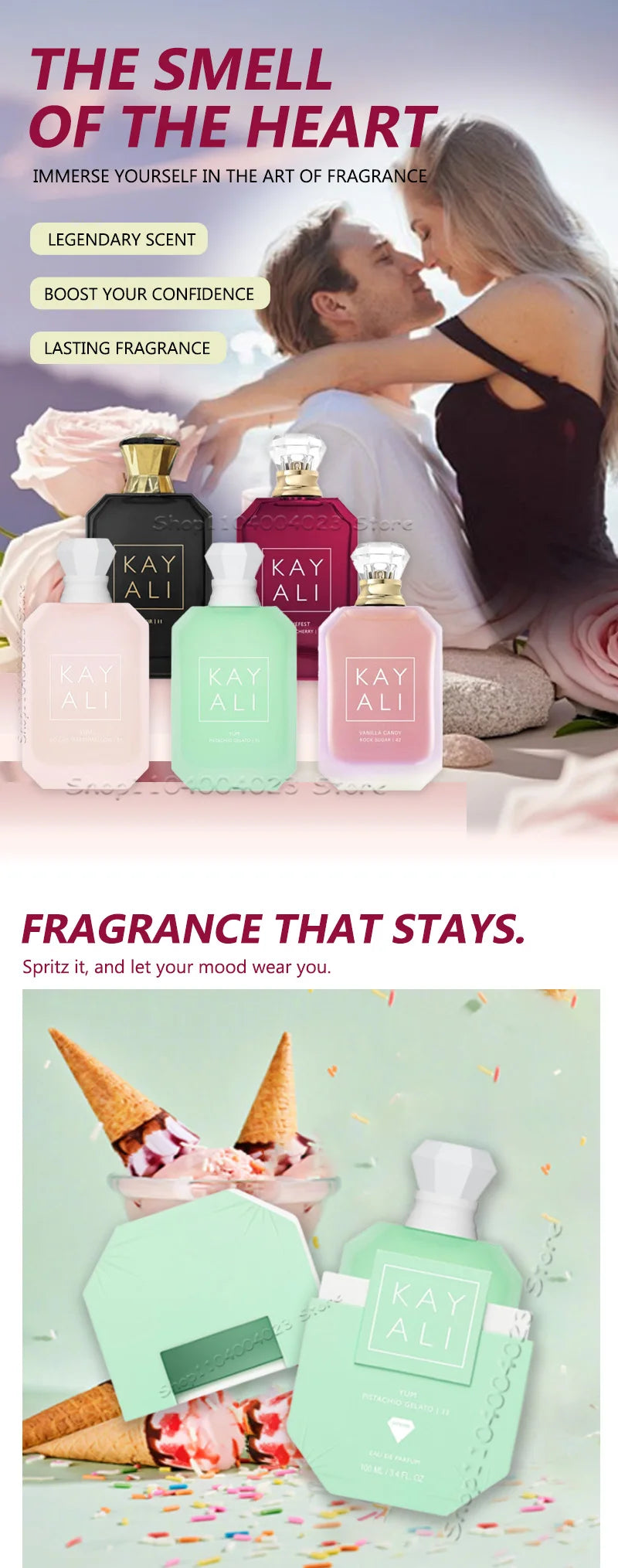 100ML Kayali Eau de Parfum Long-Lasting Fragrance For Unisex Original Arabic Perfume Middle Eastern Brand Perfumes