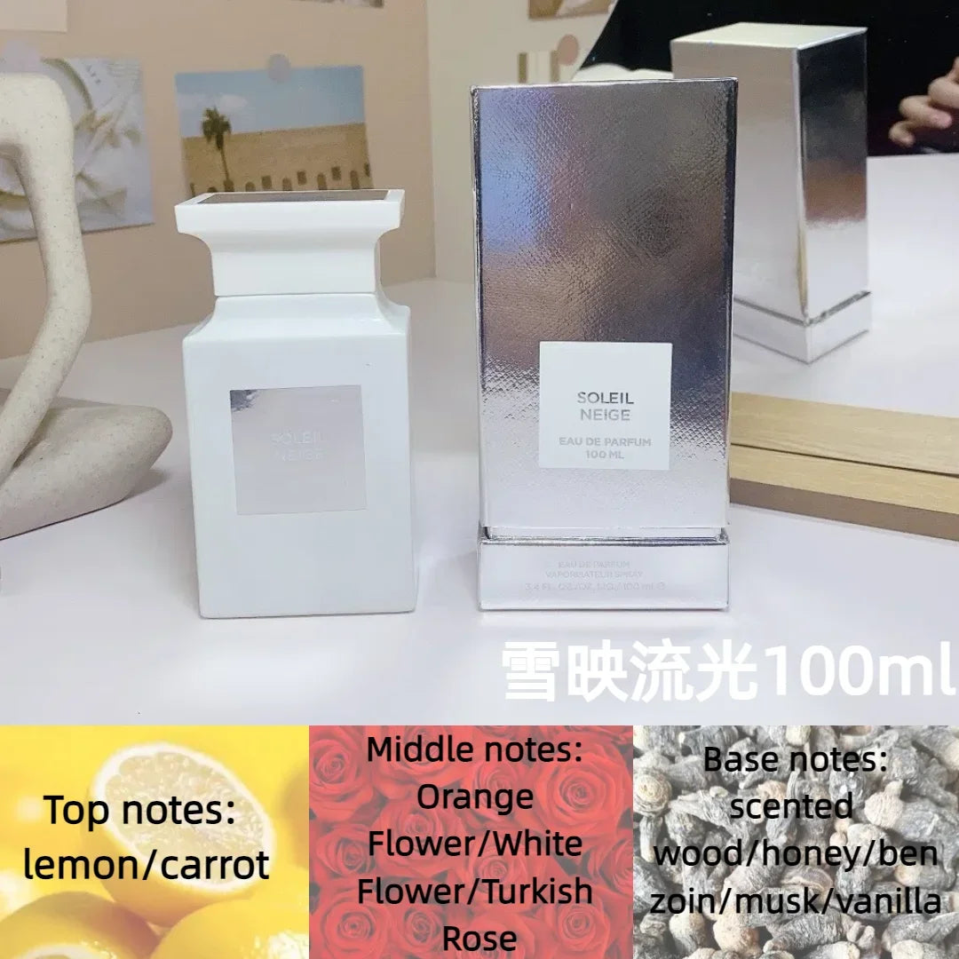 100ml Original Brand Perfume Women's Men's Perfumes Wood Rose Cherry Floral Scent Long Lasting Eau de Parfum Cologne Fragrance