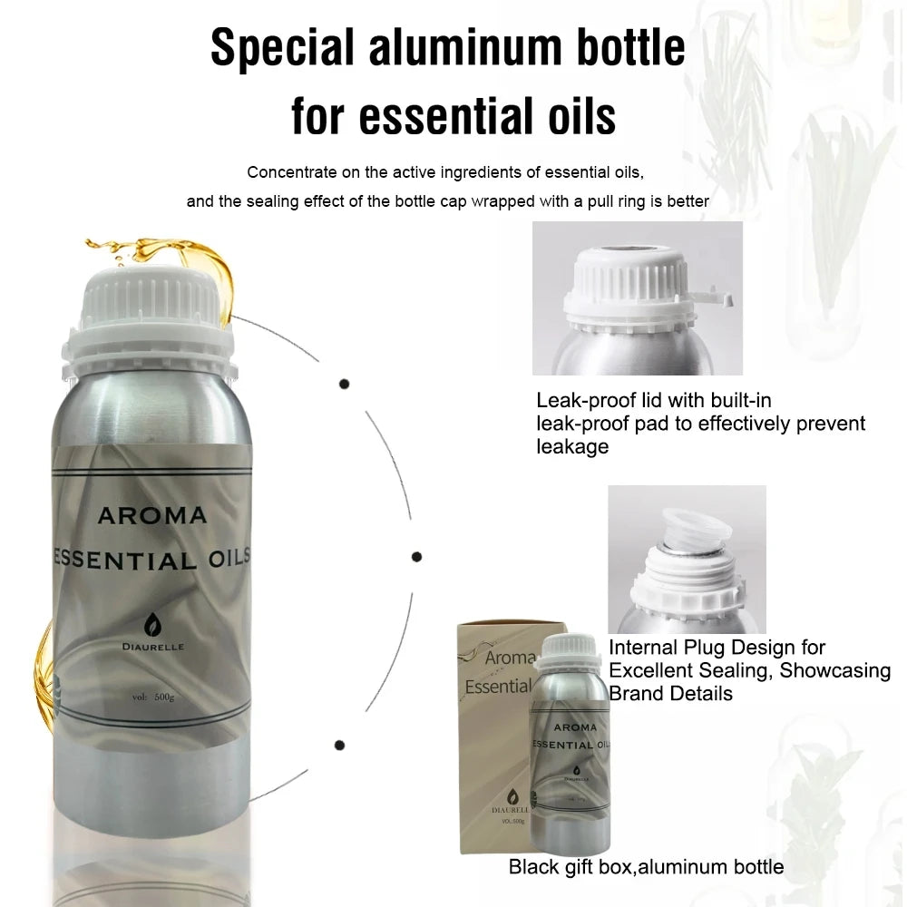 Perfume Hotel Essential Oil 500ML Home Air Freshener Pure plant essential oil Hotel Room Fragrance Diffuser Air Purifier