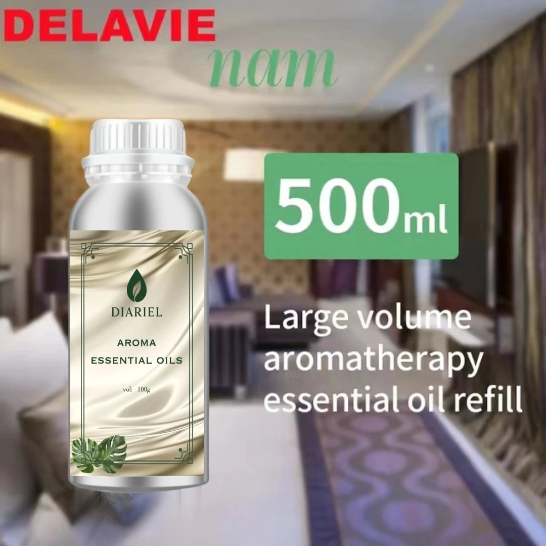 Perfume Hotel Essential Oil 500ML Home Air Freshener Pure plant essential oil Hotel Room Fragrance Diffuser Air Purifier